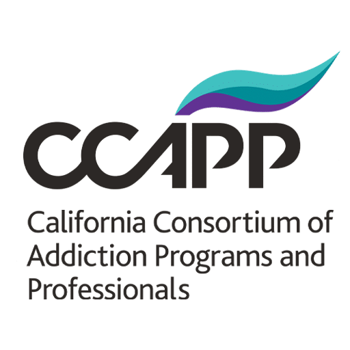 California Consortium of Addiction Programs and Professionals emblem